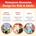 Softbear clean pectin based formula potassium gummies secure packaging display