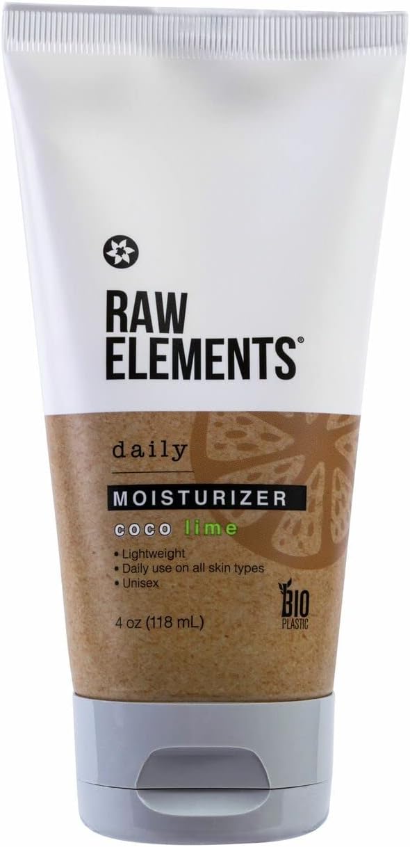 Raw Elements Daily Moisturizing Lotion front view organic body lotion