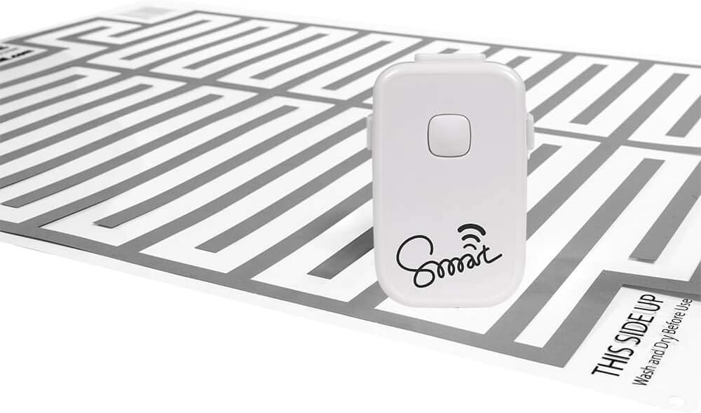 Smart Bedside Bedwetting Alarm for Children, Teens Adults and Deep Sleepers - 8 Tones & Vibrations, Comfortable & Effective Bedwetting Enuresis Alarm - Image 1