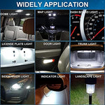 Energy efficient 1.5 Watt courtesy step light wedge bulbs