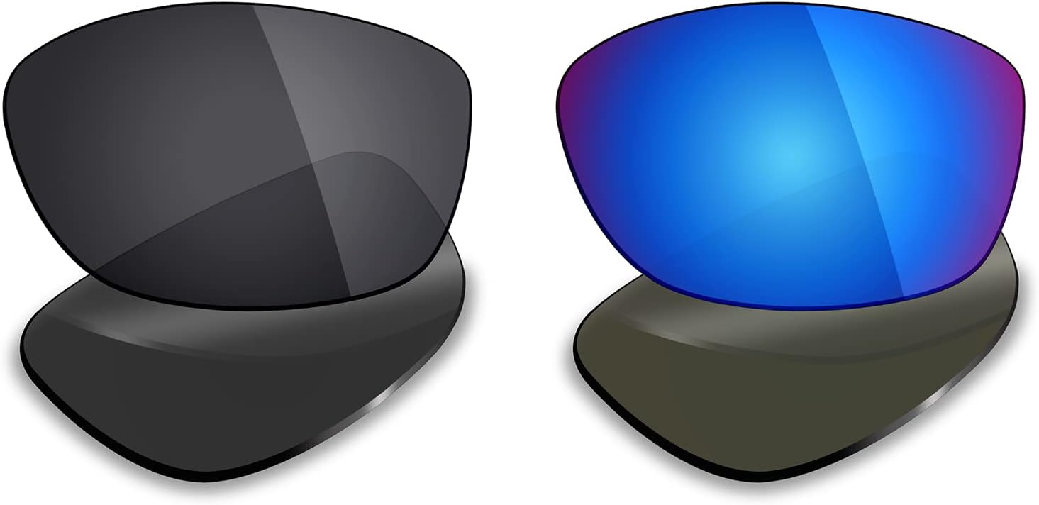 Mryok polarized replacement lenses for Oakley Pit Bull front view