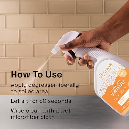Authentic USA imported kitchen degreaser for removing baked-on food.