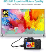 KELink 4K 60Hz Mini HDMI adapter cable showing both connector ends.