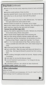 Mata Piojos maximum strength medicated shampoo with included nit comb