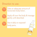 WishCare sun protection body lotion lifestyle and outdoor use
