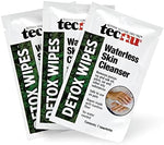 Tecnu individual poison ivy removal wipes packaging layout for hiking