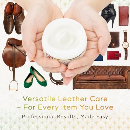 Hibino leather protection cream for furniture and jackets