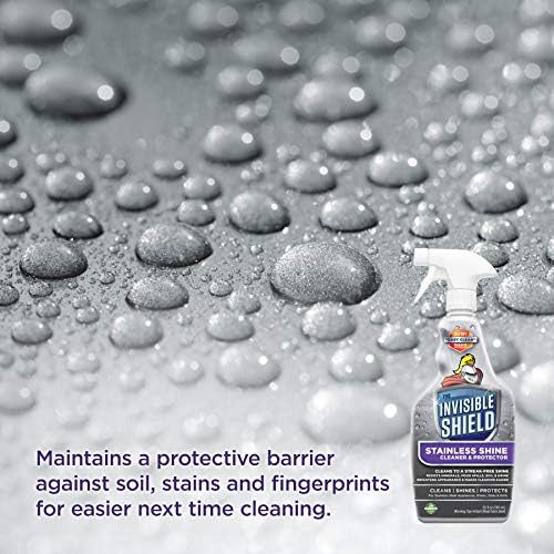 Imported fingerprint resistant stainless steel guard liquid twin pack