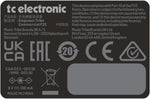 TC Electronic Flashback 2 stereo input and output jacks