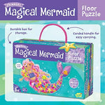 Peaceable Kingdom forty one piece floor puzzle box showing kids toy dimensions and age recommendations.