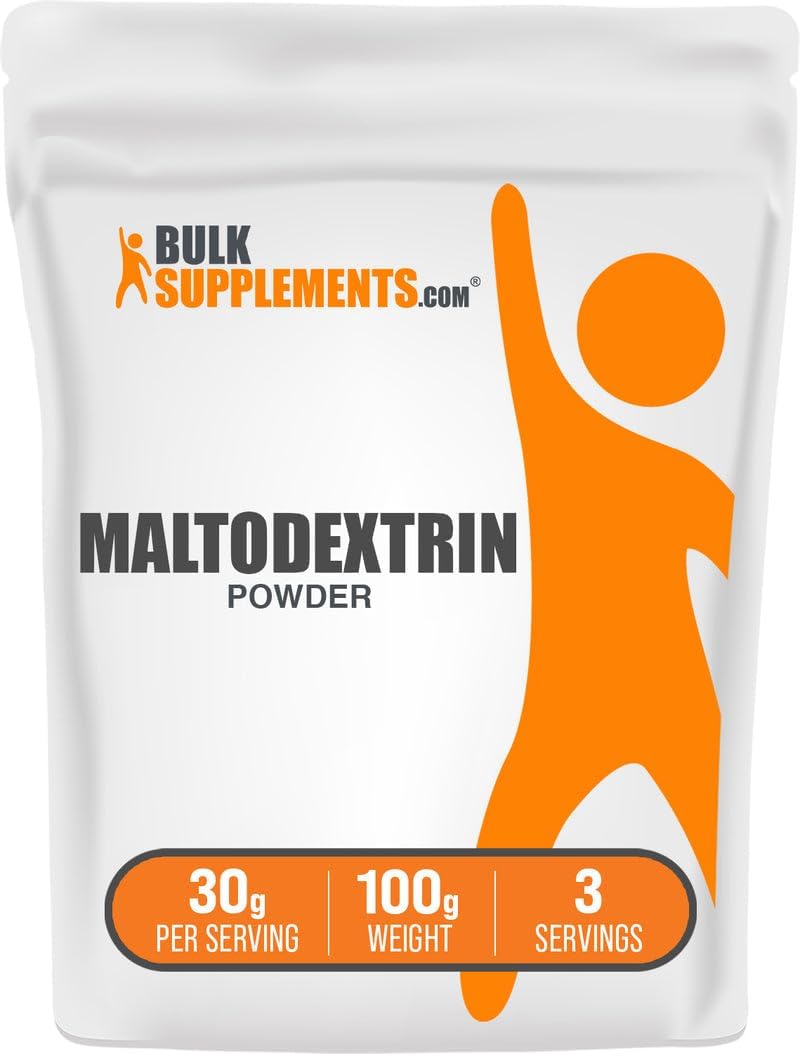 BulkSupplements.com Maltodextrin Powder - Maltodextrin Supplement for Energy Boost, Food Grade - Unflavored & Gluten Free, 30g per Serving, 250g (8.8 oz) (Pack of 1) - Image 9