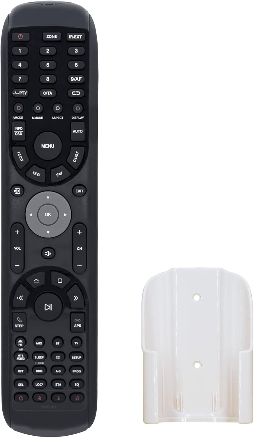 Gengqiansi replacement remote control for Furrion RV fireplaces front view