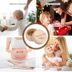 Small wooden keepsake case for nursery memory organization