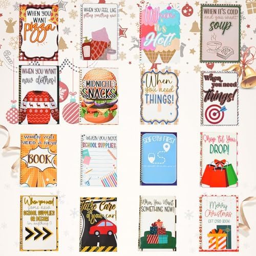 Unique holiday gift card presentation book for university students