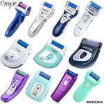 Genuine Emjoi replacement heads for professional pedicure at home