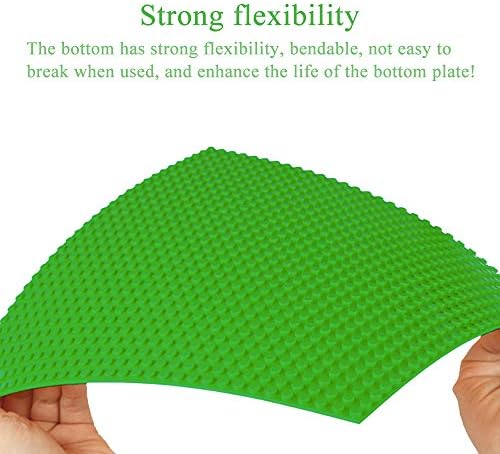 JNZong 10x10 inch brick compatible baseplates