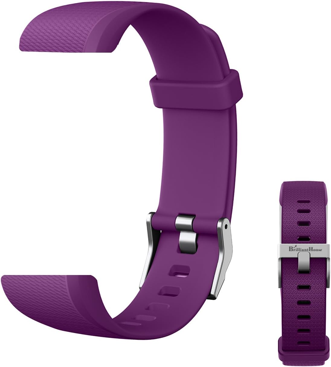 BrilliantHouse full 5-color pack of S5 fitness tracker bands neatly arranged