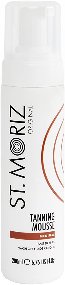 St Moriz 200ml Instant Self Tanning Mousse Medium - Image 1