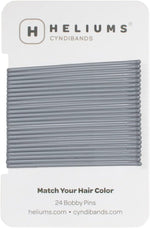 Heliums large bobby pins front view in gray packaging