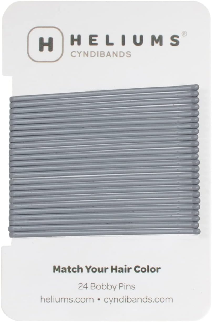 Heliums large bobby pins front view in gray packaging