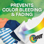 Side profile of Shout color catcher sheet box