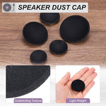Side profile of oiled cloth speaker dust cap