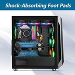 SCCCF PCI slot mounted cooling system rear design with black metal protective mesh