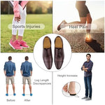 Comparison of different height levels using SIIHEA adjustable shoe lift layers.