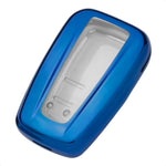 Transparent button overlay detail on Toyota key fob skin