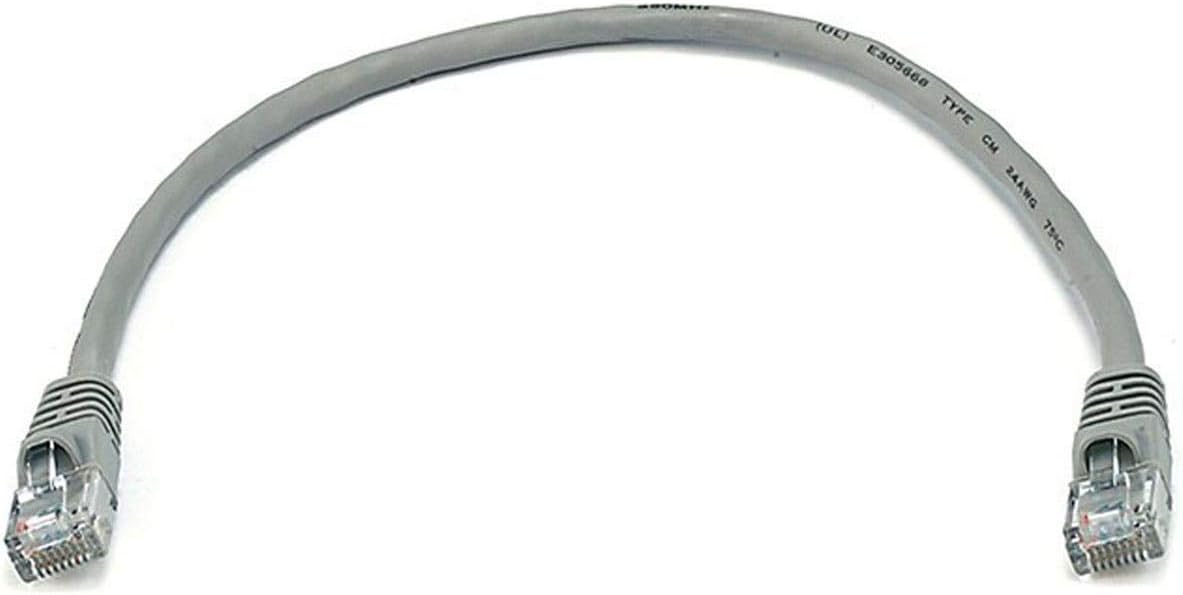 Monoprice 102287 1-Feet 24AWG Cat6 550MHz UTP Ethernet Bare Copper Network Cable, Gray (102287) - Image 1