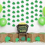 Jollylife lucky one birthday hanging garland decorating a festive classroom window display setup.