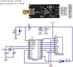 Components included in the Atnsinc wireless transceiver kit