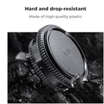 Seven piece K&F Concept photography maintenance bundle laid out flat for Canon AE-1 lens protection