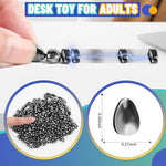 Top view of 300 piece magnetic sensory gadget