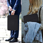 Universal drawing tablet sleeve bag layout demonstrating compatibility with various thirteen inch monitors.