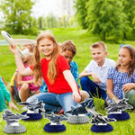 Set of 12 military aviation themed party supplies for birthdays