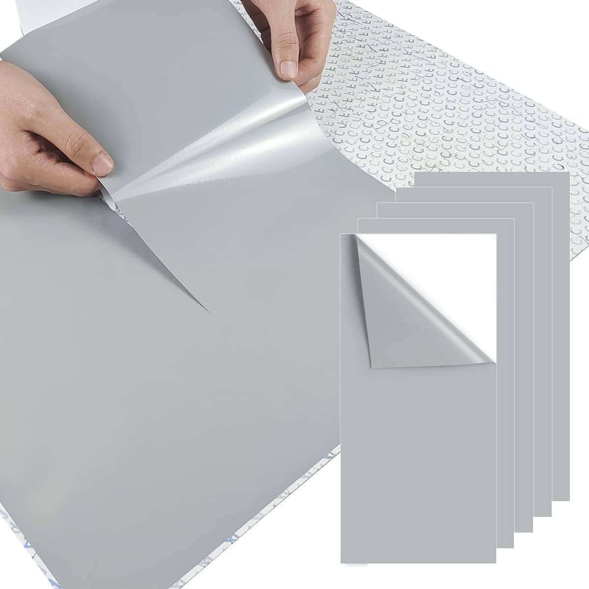 QIKSION puzzle saver sheets front view packaging showcasing adhesive backing