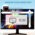DEJIMAX eye care blue light blocking filter demonstration on a 16:9 aspect ratio display