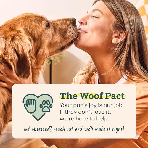 Woof LickMat green pet enrichment packaging
