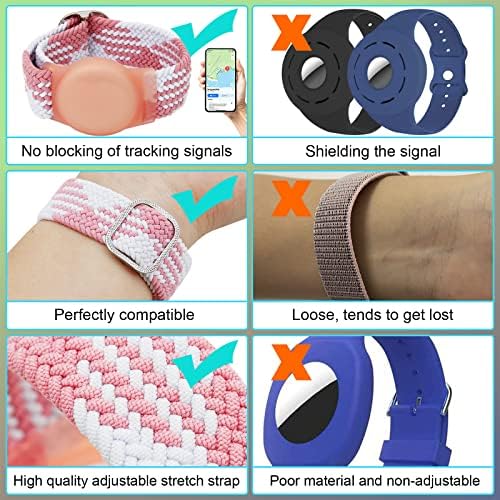 Yizhet soft watch strap for kids with secure GPS tracker casing