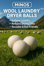 Sustainably sourced wool dryer balls for chemical free fabric care