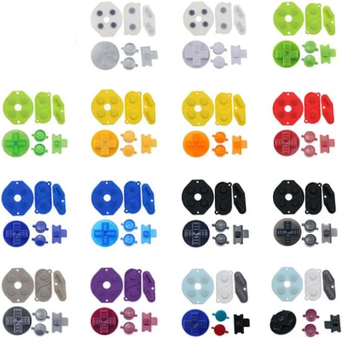 Sun Dream silicone conductive button pad kit front view for classic retro console restoration