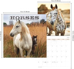 2025 Horses Mini Wall Calendar - Image 8