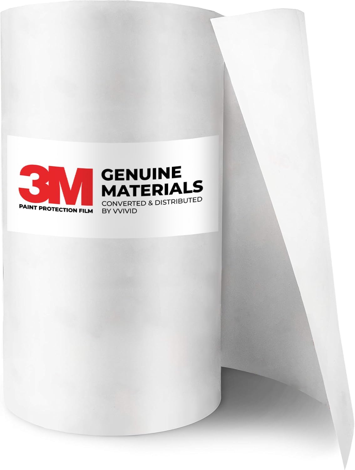 3M Clear Paint Protection Bulk Film Roll front view on vehicle paint protection film roll