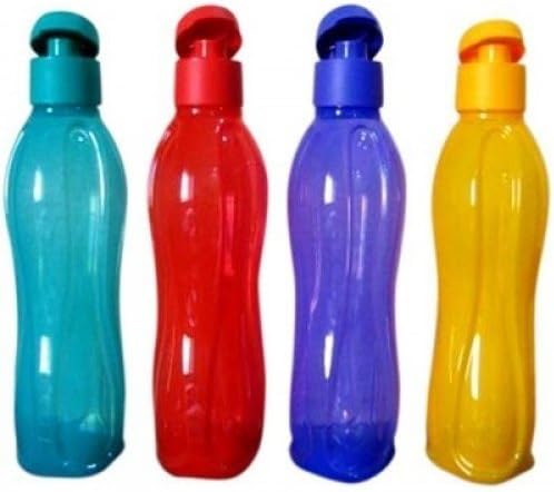 Flip Top Water Bottle 750 Ml (4 Bottles) - Image 1