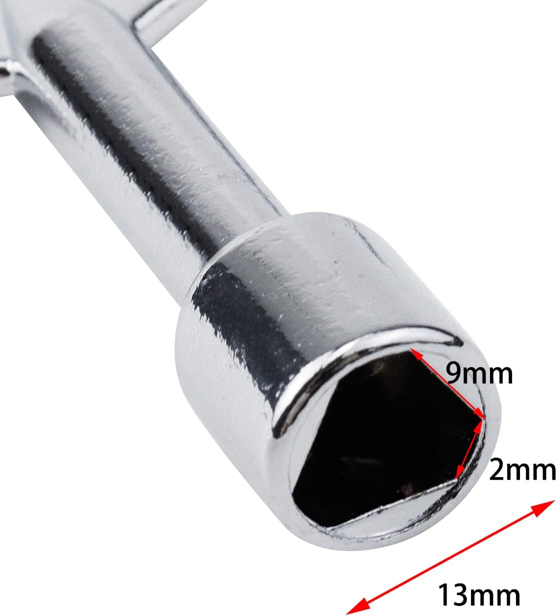 T-shaped ergonomic handle providing comfortable manual grip