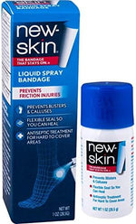 The easy to use spray nozzle of New-Skin first aid antiseptic liquid shield for cuts.