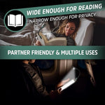 Energizer portable reading light in collapsible position