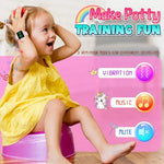Pink silicone band with unicorn illustrations for toddlers