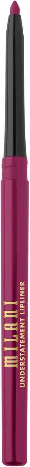 Milani non-feathering matte formula lip contouring pencil lifestyle view.